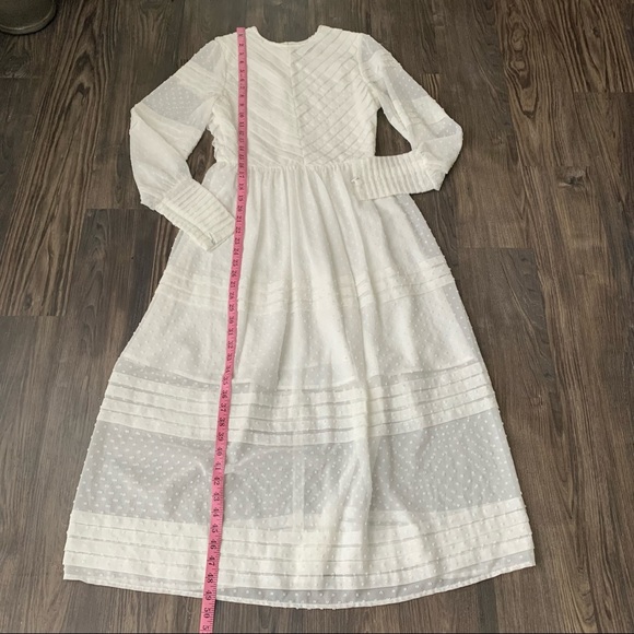 O.P.T White Vintage Inspired Victorian Dress - Picture 3 of 13